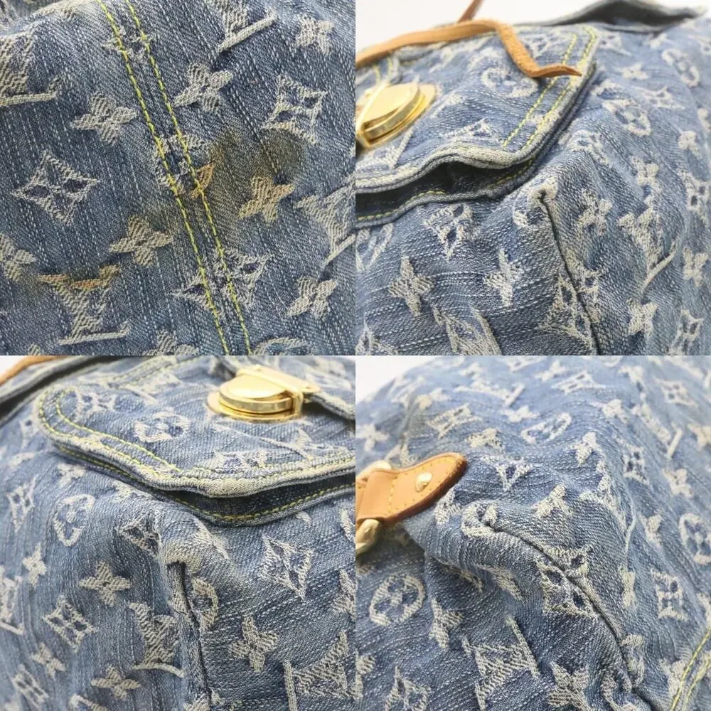 Louis Vuitton Monogram Denim Sac A Dos GM Backpack Blue